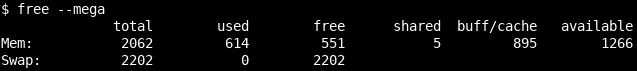 Display In Megabyte Format