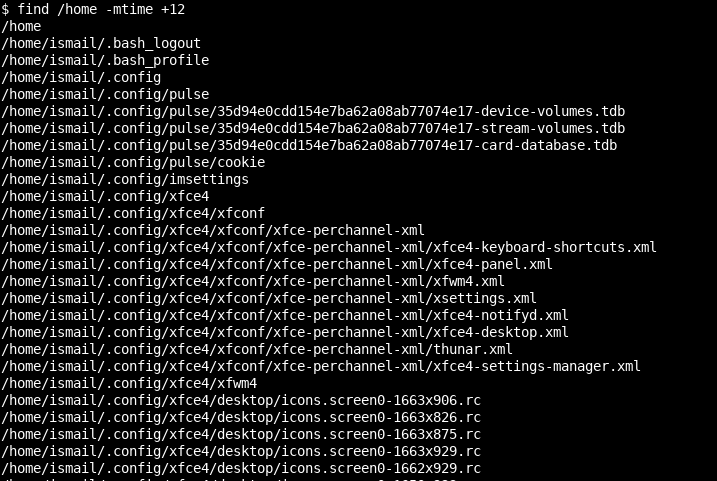 Find More Then Specified Modification Time