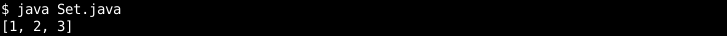 Create Integer Set