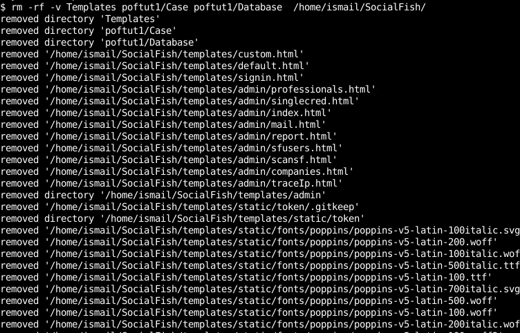 Remove Multiple Directories At Once