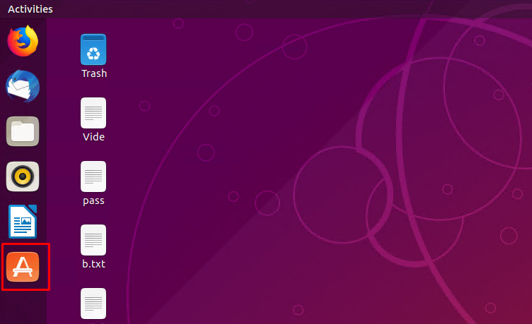 Open Ubuntu Software