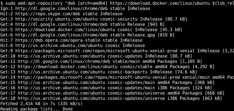 Add Official Docker Repository to Ubuntu