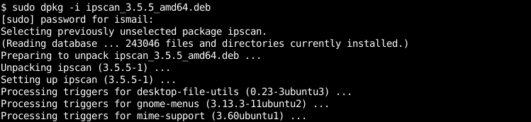 Install Angry IP Scanner Debian,Ubuntu, Mint