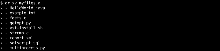 Extract All Contents Of Archive