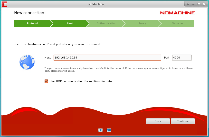Set Hostname IP Address, Port