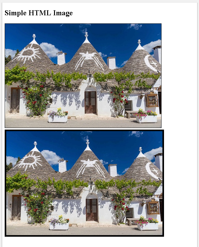 Show Border For Image