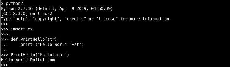 Run Python Script From Python Interactive Mode or Python Shell