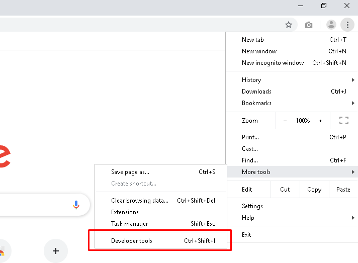 Google Chrome Developer Tools