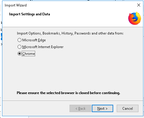 Import Bookmarks From Google Chrome Browser