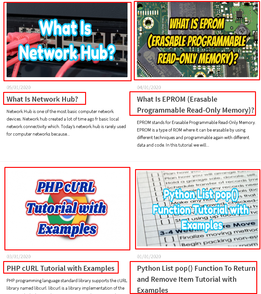 Hyperlinks On Web Pages