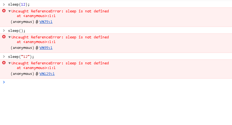 JavaScript Do Not Provides sleep() Function Natively