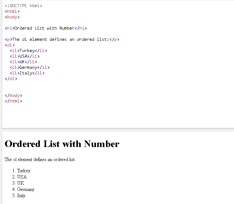 HTML li列表标记教程及示例-yiteyi-C++库