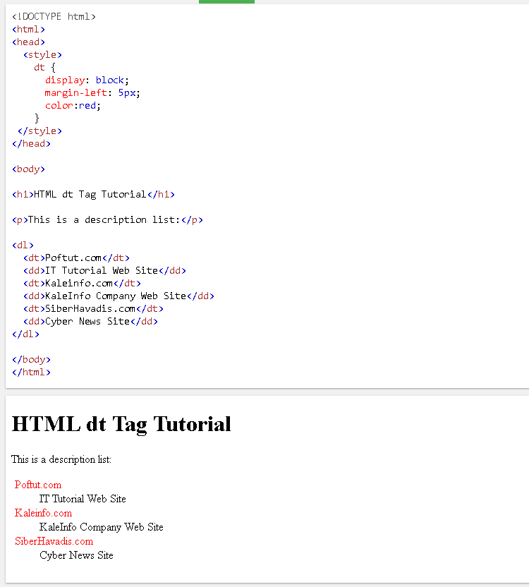 图片[2]-HTML dt标记教程及示例-yiteyi-C++库