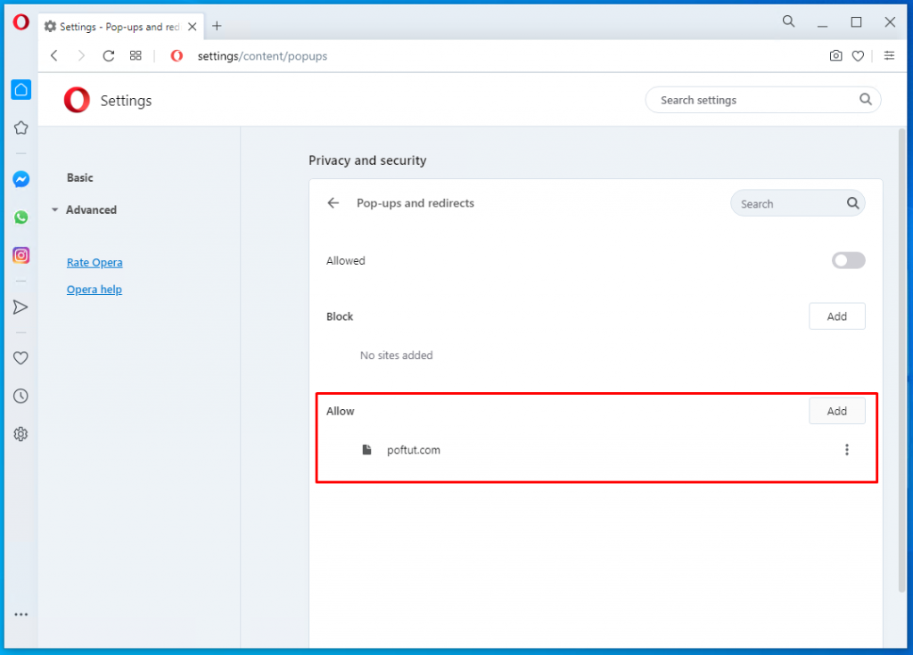图片[10]-如何为所有浏览器禁用Chrome、Firefox、Edge、Opera、Safari上的弹出窗口阻止程序？-yiteyi-C++库