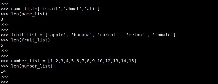 如何在Python中获得列表的长度和大小？-yiteyi-C++库