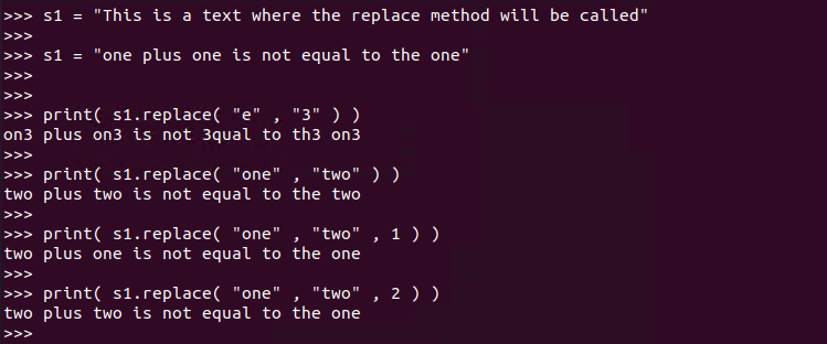 Python String replace（）方法教程-yiteyi-C++库