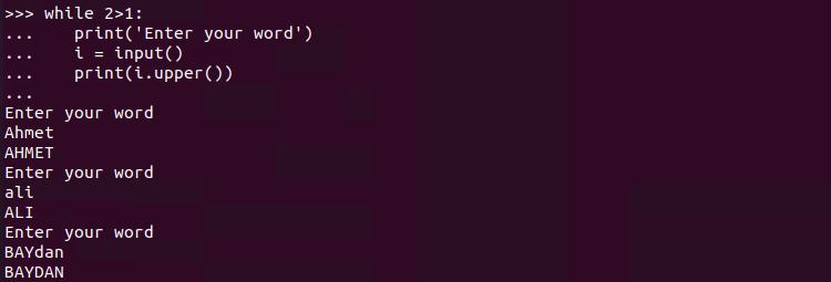 图片[5]-Python String Uppercase–upper（）方法教程-yiteyi-C++库