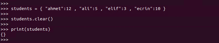 Python字典方法及其示例-yiteyi-C++库