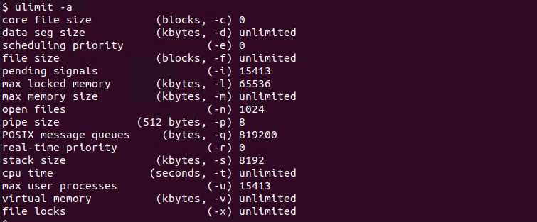Linux ulimit命令教程及示例-yiteyi-C++库