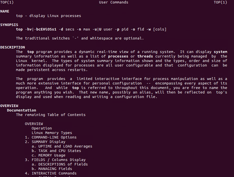 带示例的Linux top命令教程-yiteyi-C++库