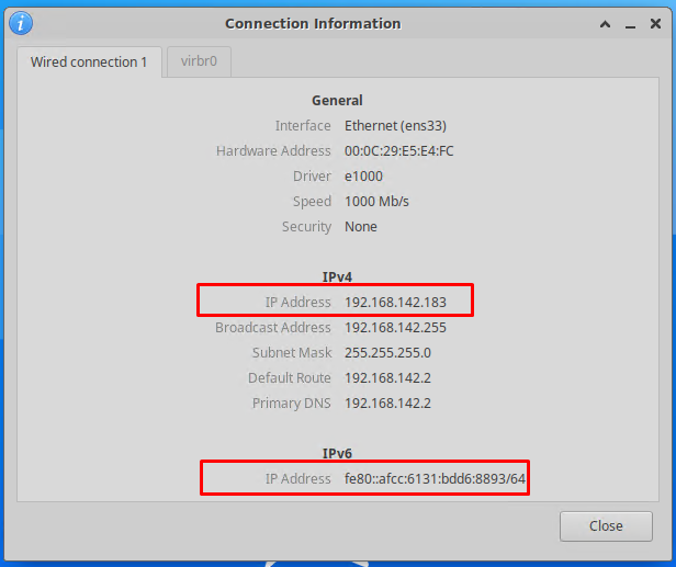 图片[3]-如何在Linux（Ubuntu，Debian，Mint，CentOS）中找到IP地址？-yiteyi-C++库