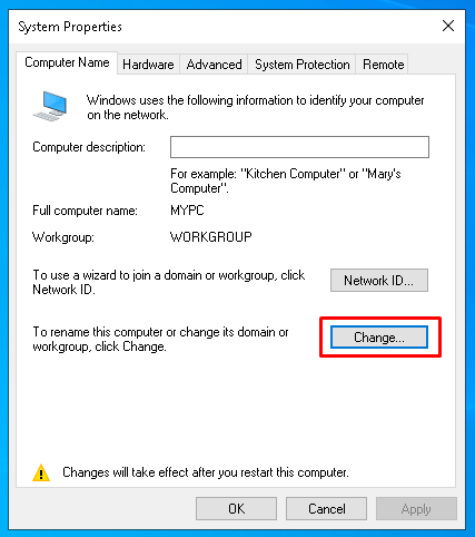图片[6]-如何在Windows10中更改/重命名计算机名？-yiteyi-C++库