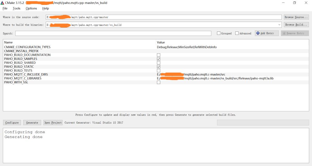 图片[3]-Windows 下用CMake编译 MQTT C++ Client：paho.mqtt.cpp-yiteyi-C++库