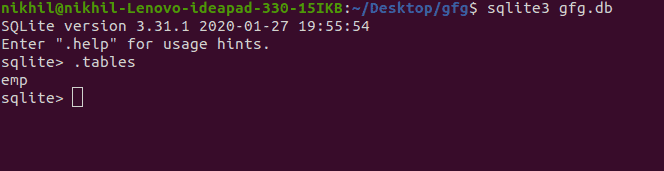 python sqlite3 create table