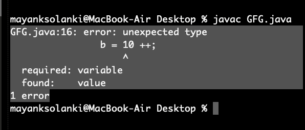 关于Java中递增和递减运算符的有趣事实-yiteyi-C++库