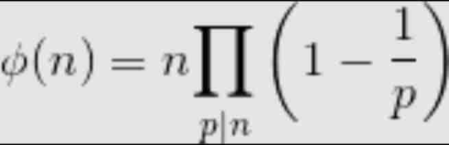 所有小于或等于n的数的Euler Toticent函数-yiteyi-C++库