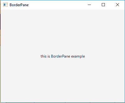 JavaFX |边界窗格类-yiteyi-C++库