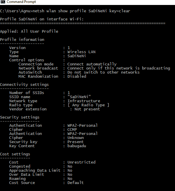 图片[2]-Windows/Linux中所有连接网络的Wi-Fi密码-yiteyi-C++库