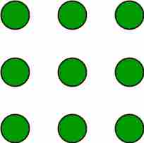 拼图|在3*3矩阵中画4条直线（9点）-yiteyi-C++库