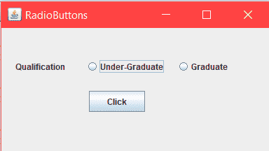 JRadioButton | Java Swing-yiteyi-C++库