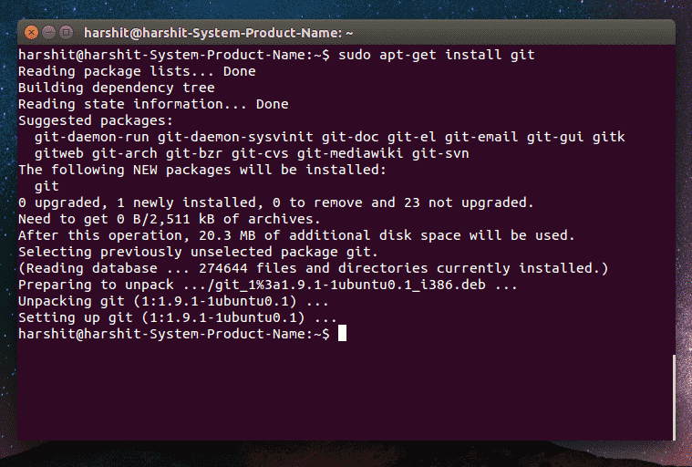 如何在Ubuntu上安装、配置和使用GIT？-yiteyi-C++库