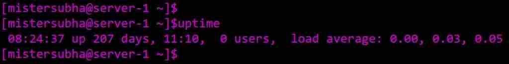 Linux |正常运行时间命令及示例-yiteyi-C++库