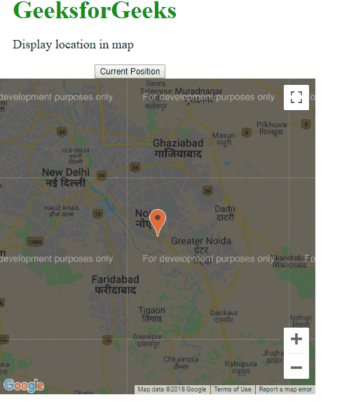 geolocation map