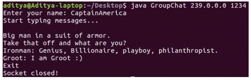 multicast socket api in java12