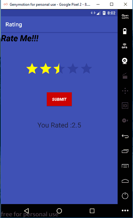 Android |创建分级栏-yiteyi-C++库