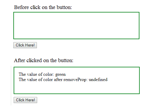 jQuery | removeProp（）及其示例-yiteyi-C++库